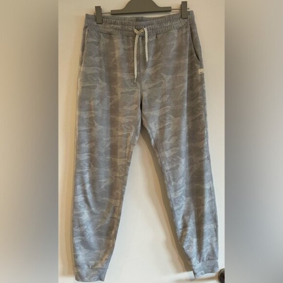 Vuori joggers, gray camo, size M - Picture 1 of 7